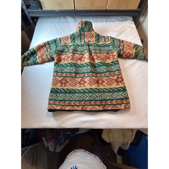 Woodhouse Mens Wool Aztec Pattern Jacket size pit to pit 21 - Picture 12 of 13